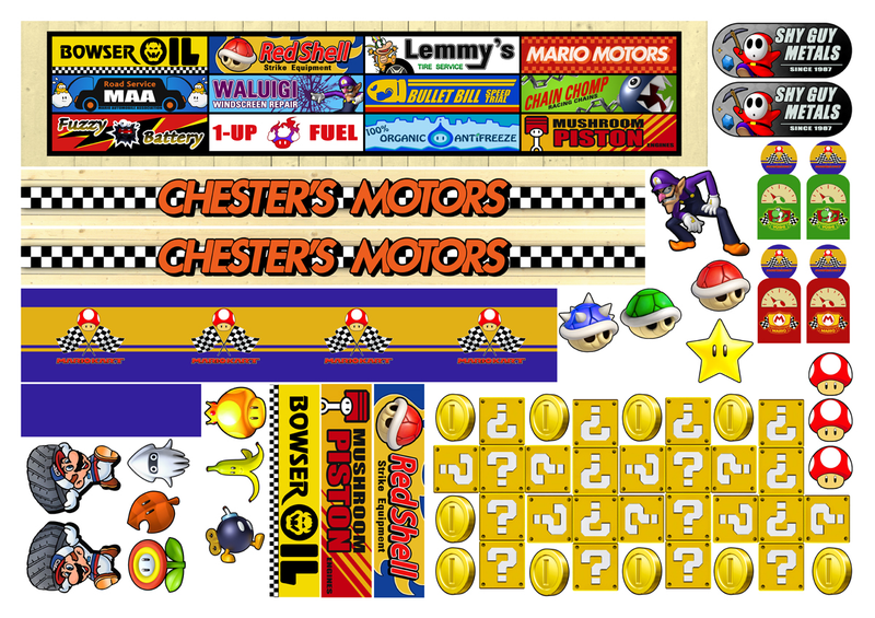 Illustration for article titled Mario Kart Toy Garage – A Build Diary - Entry 3
